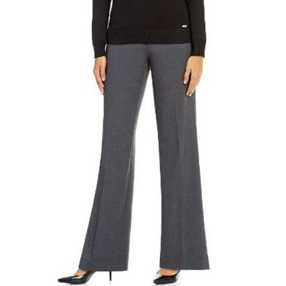Calvin Klein Pants - Calvin Klein Classic Fit & Flare High Rise Pants